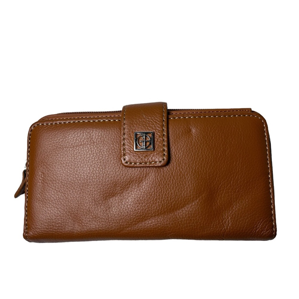 Giani Bernini Brown Leather Wallet